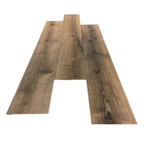 Plancher de vinyle Walnut "SPC" 4,5mm+1,5mm membrane intégré (6mm) 23.89pi²