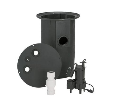 1/2 HP Pre-Plumbed Sewage System