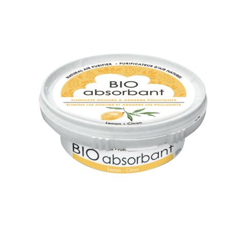 Bio-Absorbant Citron 227G pour mauvaises odeurs