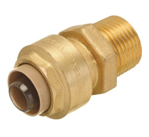 3/4" Push-Fit Male Adapter - Lead Free