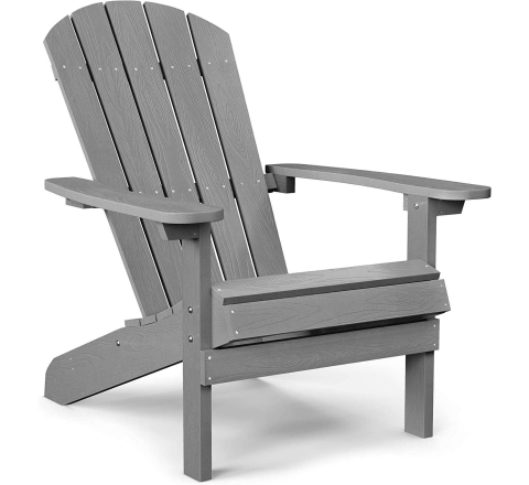 Polywood Adirondack Chair - Grey