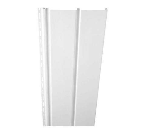 VINYL D5 Vertical Atika siding 10" x 10' WHITE