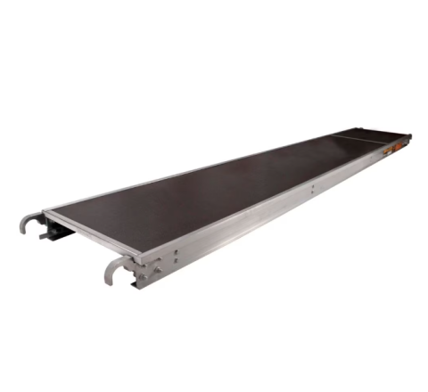 Metaltech 10 ft. x 19-inch Aluminum Platform with Antislip plywood Deck