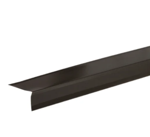 Reversible Roof Flashing 2"x2"x 10' Commercial Brown #462