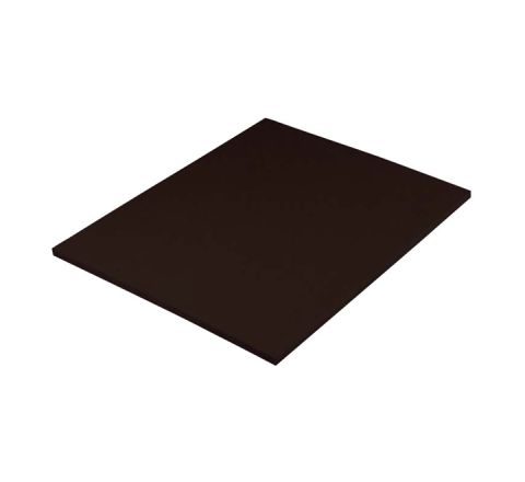 Panneau isolant rigide noir, 9' x 4' x 7/16", type 2, fibre de bois "Tentest"