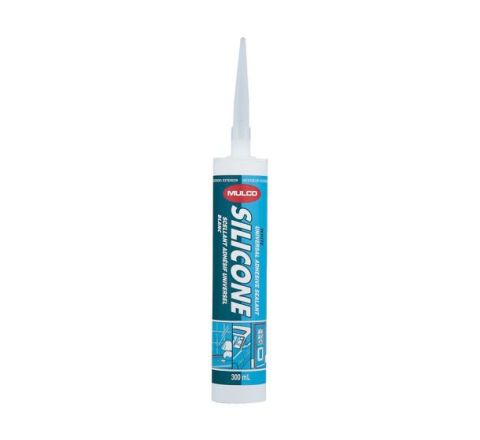 Silicone Universal Adhesive Sealant - 300 ml - White