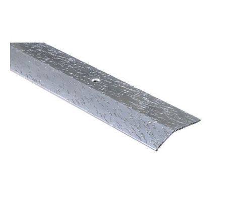 1-1/2" X 6' Aluminum Equalizer Hammered Silver