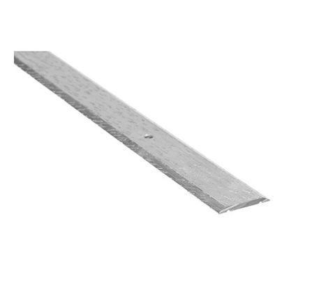 1" X 3' Aluminum Seam Binder Hammered Silver