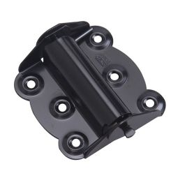 Spring hinge - Black - 3 in - 2/Pkg