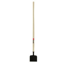 7" Ice Scraper with Tempered Steel Blade and Long Stained Ash Handle