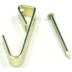 10lb Picture Hook with Brass Nail (8)