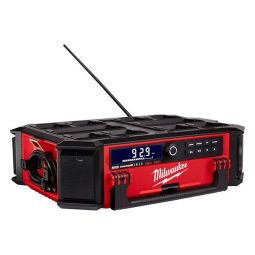 PACKOUT M18 Radio/haut-parleur sans fil au lithium-ion avec chargeur intégré