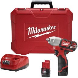 M12 3/8" Impact Wrench Kit