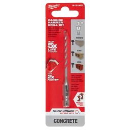 Carbide Hammerdrill Bit 1/8"x1-1/2"x3"