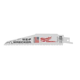 6 in. 7/11 Teeth per in. WRECKER Demolition SAWZALL Saw Blades   5 Pack