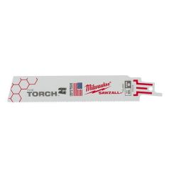 6 in. 18 TPI TORCH Thick Metal Cutting SAWZALL Saw Blades   Bulk