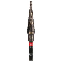 SHOCKWAVE Impact Duty Step Bit #1 1/8   1/2 in.