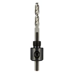 1/4 in. Small Hole Saw Arbor W/ Pilot Drill Bit