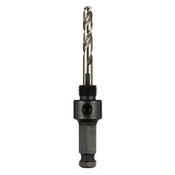 7/16 in. Small Hole Saw Arbor W/ Pilot Drill Bit