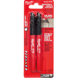 2Pk Fine Pt Black Markers