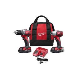 M18 18V Lithium-Ion Cordless Drill Driver/Impact Driver Combo Kit
