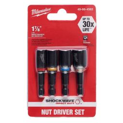 SHOCKWAVE 1-7/8" Magnetic Nut Driver Set (4PC)