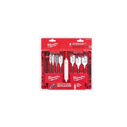 Ensemble de forets plats universel 15,2 cm (6 po) de 8 pièces