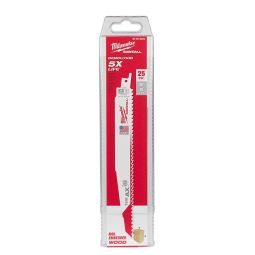 5TPI 9" SAWZALL® The AXTM Nail Embedded Wood Blades (25)