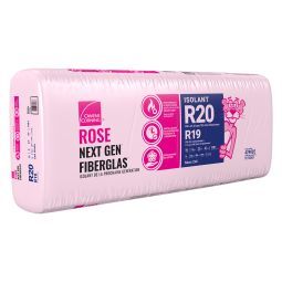 Isolant rose Next Gen Fiberglas R-20 - 23 po x 47 po x 6 po (120,1 pi2)
