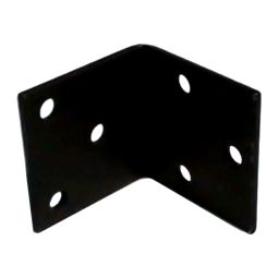 Cornière en acier, 3" x 3" x 3/16", trous de 13/32"