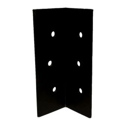 Steel Angle - 10 7/8" x 4" x 1/4" - 9/16" Holes