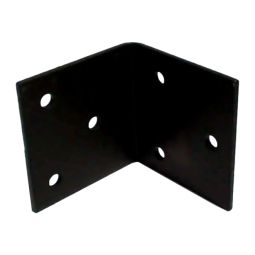Cornière angulaire en acier, 4'' x 4'', 6 trous de 13/32''