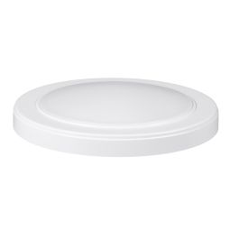 LED FLUSHMOUNT 9W 3000k 650 Lumens White