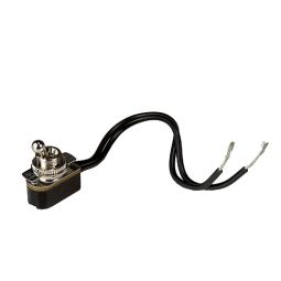 Interrupteur unipolaire à bascule 6 A. 125 V.