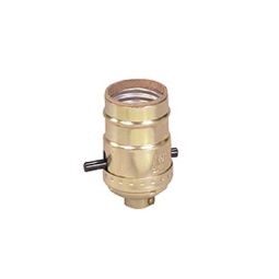 Douille à bouton poussoir en laiton 660W x 250V