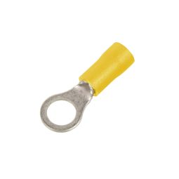 Terminal Ring 12-10AWG (5) Yellow