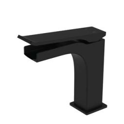 Robinet de lavabo style fontaine noir mat