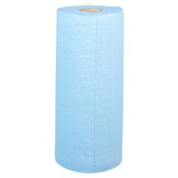 Papier essuie-tout ultra résistant bleu 24 feuilles /par rouleau