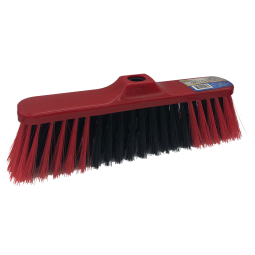 Strait Broom Head 12" Red