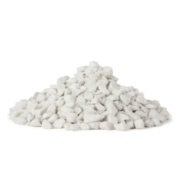 Decorative stone - White - 3/4" 18kg