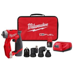 M12 FUEL 4-in-1 Installation 3/8" Drill Driver with Two Batteries and Charger