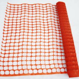 Plastic Snow Fence - 1 m x 15 m (8 lb.) orange