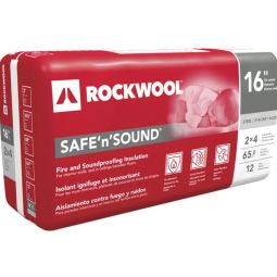 Insulation Safe & Sound  Steel  16"x 3"x 48" 64sq.ft