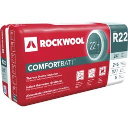 Rockwool R-14 ComfortBatt Thermal Insulation 5-1/2 in. x 24 in. x 37.5 ft²