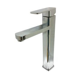 "TOP" chrome square basin faucet