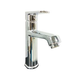 Chrome ceramic lavatory Faucet 77193