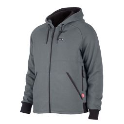 Gilet à capuchon M12 gris Large