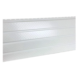 Aluminum Vented Soffit 16" X 12' 4 Panel White