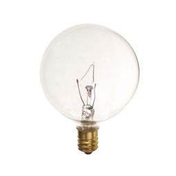 Light Bulb 16 1/2 60W Clear Cand. 2/Pck