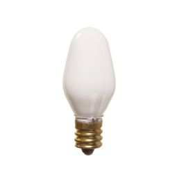 Ampoule Veilleuse 7W Blanc  2/Pqt